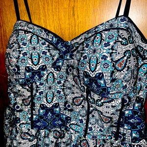 Boho Spaghetti Strap Dress